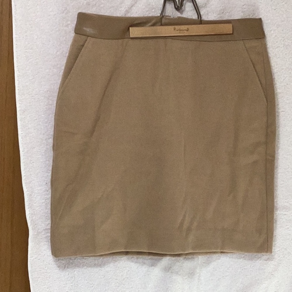 CAbi Camel Pencil Skirt. NWOT.